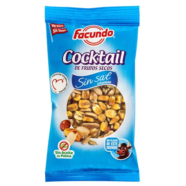FACUNDO Cocktail de frutos secos sin sal 150g(Facundo cocktail de frutos secos sin sal 150 grs) FACUNDO Cocktail De Frutos Secos Sin Sal 150g(Facundo Cocktail De Frutos Secos Sin Sal 150 Grs) -Mesa Del Sur facundo 5