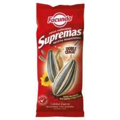 FACUNDO Pipas De Girasol Supremas 120g(Facundo Pipas De Girasol Suprema 120 Grs)