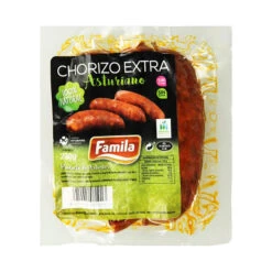 FAMILA Chorizo Ahumado Asturiano 230g(Familia Chorizo Ahumado Asturiano 230 Gr)