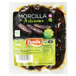 FAMILA Morcilla Ahumada Asturiana 250g(Familia Morcilla Ahumada Asturiana)
