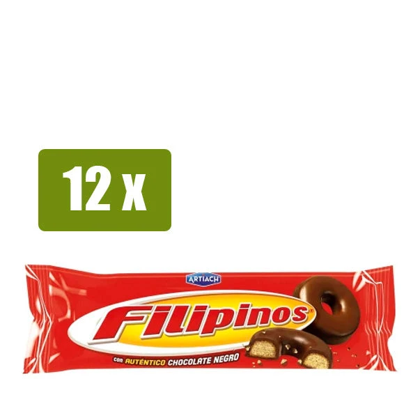 ARTIACH 12 x Filipinos Negros 128g(Artiach 12 x filipinos negro 128g) ARTIACH 12 X Filipinos Negros 128g(Artiach 12 X Filipinos Negro 128g) -Mesa Del Sur fililipinos negro 12x 63ca2dcf 41bc 426c a0cb 7b122f3196bd