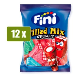 FINI 12 X Filled Mix Regaliz 90g(Fini 12 X Filled Mix Regaliz 90g)