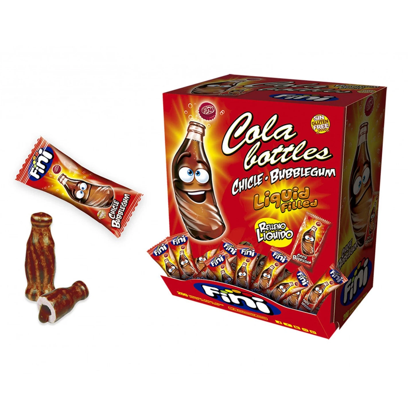 FINI 200 x Chicle Botella Cola(Fini 200 x chicle botella cola) FINI 200 X Chicle Botella Cola(Fini 200 X Chicle Botella Cola) -Mesa Del Sur fini 200coca