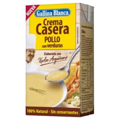 GALLINA BLANCA Crema De Pollo Casera Con Verduras 500 Ml(Gallina Blanca Crema De Pollo Casera Con Verduras 500 Ml)
