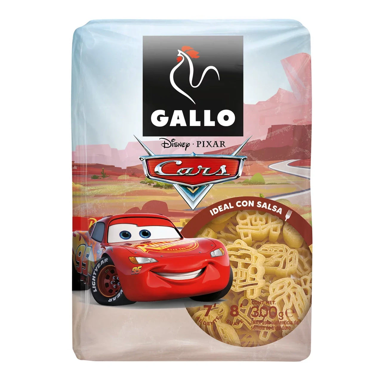 GALLO Pasta Cars Disney 300g(Gallo pasta cars disney 300g) GALLO Pasta Cars Disney 300g(Gallo Pasta Cars Disney 300g) -Mesa Del Sur gallo cars