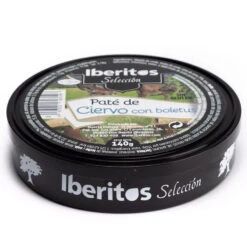 IBERITOS Paté De Ciervo Con Boletus 140g(Iberitos Pate De Ciervo Con Boletus 140 G) -Mesa Del Sur iberitos ciervo 2