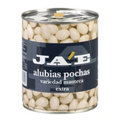 JAE Alubias Blancas Cocidas Pocha Manteca Extra 500g(Jae Alubias Blancas Cocidas Pocha Manteca Extra 500g)