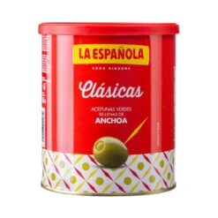 LA ESPAÑOLA Aceitunas Verdes Manzanilla Rellenas De Anchoa 345g(La Espanola Aceitunas Verdes Manzanilla Rellenas De Anchoa 345g)