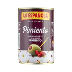 LA ESPAÑOLA Aceitunas Verdes Manzanilla Rellenas De Pimiento 130g(La Espanola Aceitunas Verdes Manzanilla Rellenas De Pimiento)