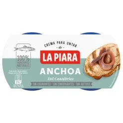 LA PIARA Paté De Anchoa 2x77g(La Piara Pate De Anchoa 2x77g)