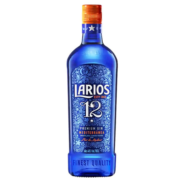 LARIOS 12 Ginebra Nacional Premium 70cl(Larios 12 ginebra nacional premium larios 12 70 cl) LARIOS 12 Ginebra Nacional Premium 70cl(Larios 12 Ginebra Nacional Premium Larios 12 70 Cl) -Mesa Del Sur larios12