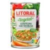 LITORAL Lentejas Con Verduras 430g(Litoral Lentejas Con Verduras 430 Grs)