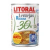 LITORAL Lentejas A La Riojana -30% En Sal Y Grasas 435g(Litoral Lentejas A La Riojana 30 435 Gr) -Mesa Del Sur litoral b