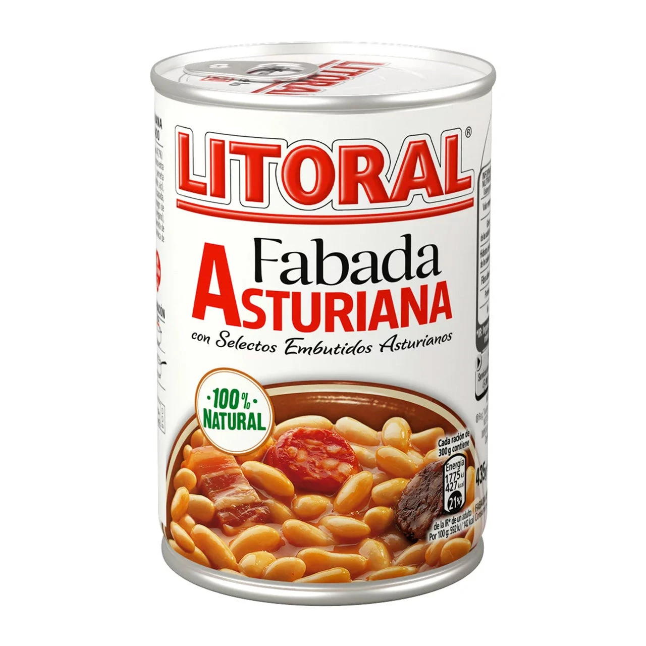 LITORAL Fabada Asturiana 435g(Litoral fabada asturiana 435 gr) LITORAL Fabada Asturiana 435g(Litoral Fabada Asturiana 435 Gr) -Mesa Del Sur litoral fabada 1