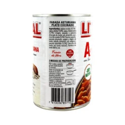 LITORAL Fabada Asturiana 435g(Litoral Fabada Asturiana 435 Gr) 3 LITORAL Fabada Asturiana 435g(Litoral Fabada Asturiana 435 Gr) -Mesa Del Sur litoral fabada 2