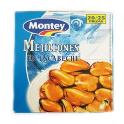 MONTEY Mejillones En Escabeche 160g(Montey Mejillones En Escabeche)