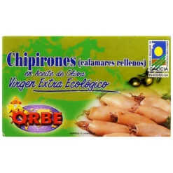 ORBE Chipirones Rellenos, Ecológico 75g(Orbe Chipirones Rellenos Ecologico Orbe 75 Gr)
