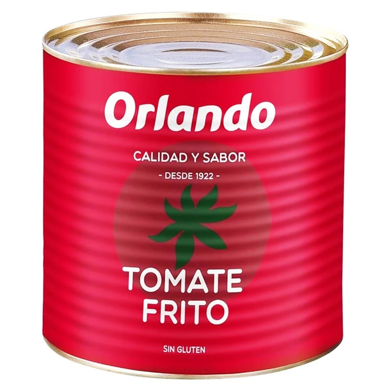 ORLANDO Tomate frito 2,65kg(Orlando tomate frito 2 65kg) ORLANDO Tomate Frito 2,65kg(Orlando Tomate Frito 2 65kg) -Mesa Del Sur orlando 265