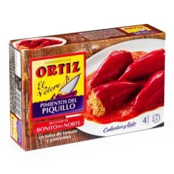 ORTIZ Pimientos Del Piquillo Rellenos De Bonito Del Norte 300g(Ortiz Pimientos Del Piquillo Rellenos De Bonito Del Norte)