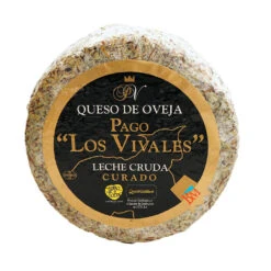 PAGO "LOS VIVALES" Queso De Oveja Curado Al Romero 3,3 Kg(Pago Los Vivales Queso De Oveja Curado Al Romero 3 3 Kg)