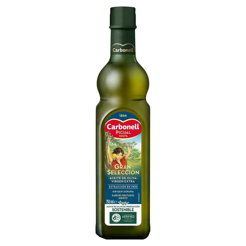 CARBONELL Aceite Oliva Virgen Extra Picual 750ml(Carbonell aceite oliva virgen extra picual 750ml) CARBONELL Aceite Oliva Virgen Extra Picual 750ml(Carbonell Aceite Oliva Virgen Extra Picual 750ml) -Mesa Del Sur picual 750