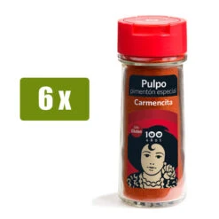 CARMENCITA 6 X Pimentón Especial Pulpo 45g(Carmencita 6 X Pimenton Especial Pulpo 45g)