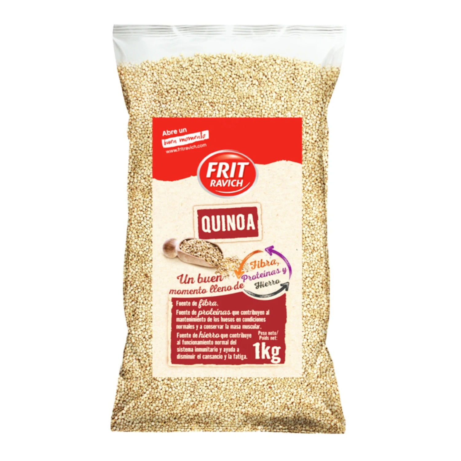 FRIT RAVICH Quinoa Blanca 1kg(Frit ravich quinoa blanca 1kg) FRIT RAVICH Quinoa Blanca 1kg(Frit Ravich Quinoa Blanca 1kg) -Mesa Del Sur quinoablanca