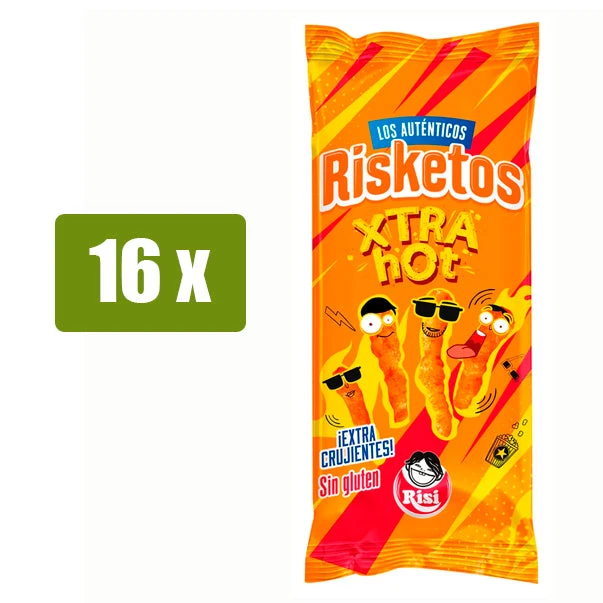 RISI Risketos Xtra Hot 120g(Risi risketos xtra hot 120g) RISI Risketos Xtra Hot 120g(Risi Risketos Xtra Hot 120g) -Mesa Del Sur risketos hot 16
