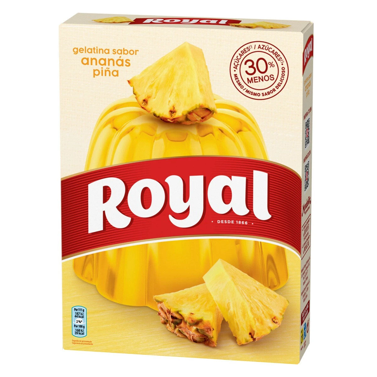 ROYAL Gelatina piña 114g(Royal gelatina pina 114 gr) ROYAL Gelatina Piña 114g(Royal Gelatina Pina 114 Gr) -Mesa Del Sur royal pina