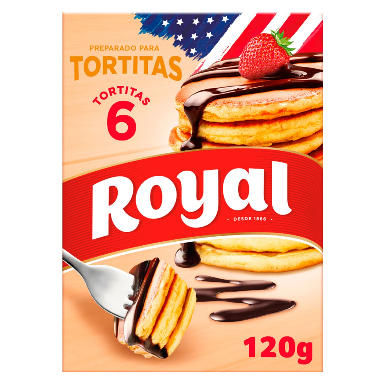ROYAL Preparado para tortitas 120g(Royal preparado para tortitas 120g) ROYAL Preparado Para Tortitas 120g(Royal Preparado Para Tortitas 120g) -Mesa Del Sur royal tortitas