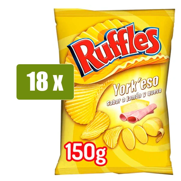 RUFFLES York'eso 150g(Ruffles yorkeso 160gr) RUFFLES York'eso 150g(Ruffles Yorkeso 160gr) -Mesa Del Sur ruffles york 18