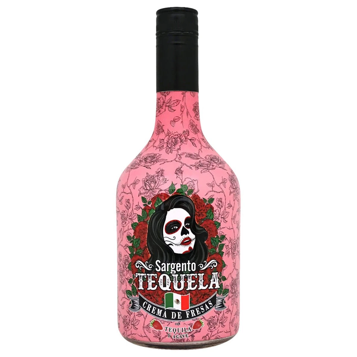 SARGENTO TEQUELA Licor de crema de fresas con tequila y agave 70cl(Sargento tequela licor de crema de fresas con tequila y agave 70cl) SARGENTO TEQUELA Licor De Crema De Fresas Con Tequila Y Agave 70cl(Sargento Tequela Licor De Crema De Fresas Con Tequila Y Agave 70cl) -Mesa Del Sur sargento 2