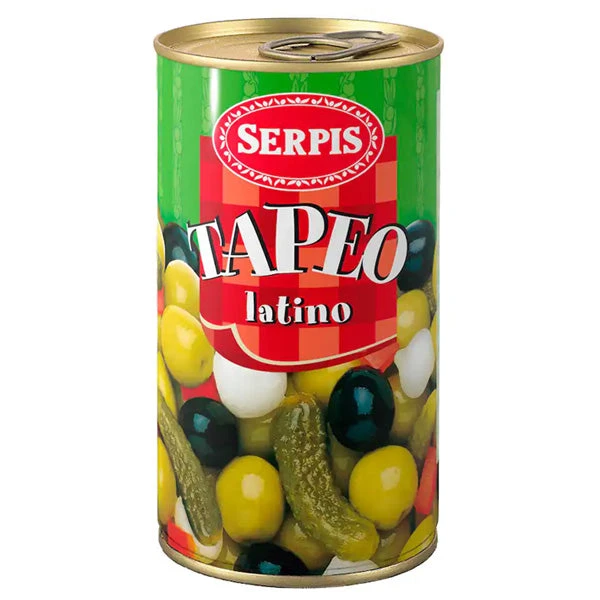 SERPIS Tapeo Latino 150g(Serpis encurtidos surtidos latino) SERPIS Tapeo Latino 150g(Serpis Encurtidos Surtidos Latino) -Mesa Del Sur serpis