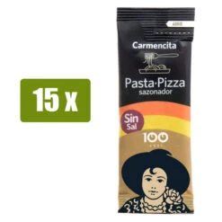 CARMENCITA 15 X Pasta-pizza Sazonador 8g(Carmencita 15 X Pasta Pizza Sazonador 8g)