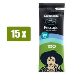 CARMENCITA 15 X Pescado Sazonador 8g(Carmencita 15 X Pescado Sazonador 8g)