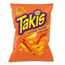 TAKIS Intense Nacho 130g(Takis Dragon Sweet Chili 140g Copia)