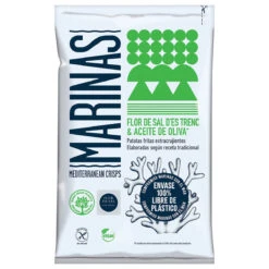 VICENTE VIDAL Marinas Patatas Fritas Sal Con Aceite De Oliva 150g(Vicente Vidal Patatas Fritas Artesanas Extracrujientes 150 Grs)