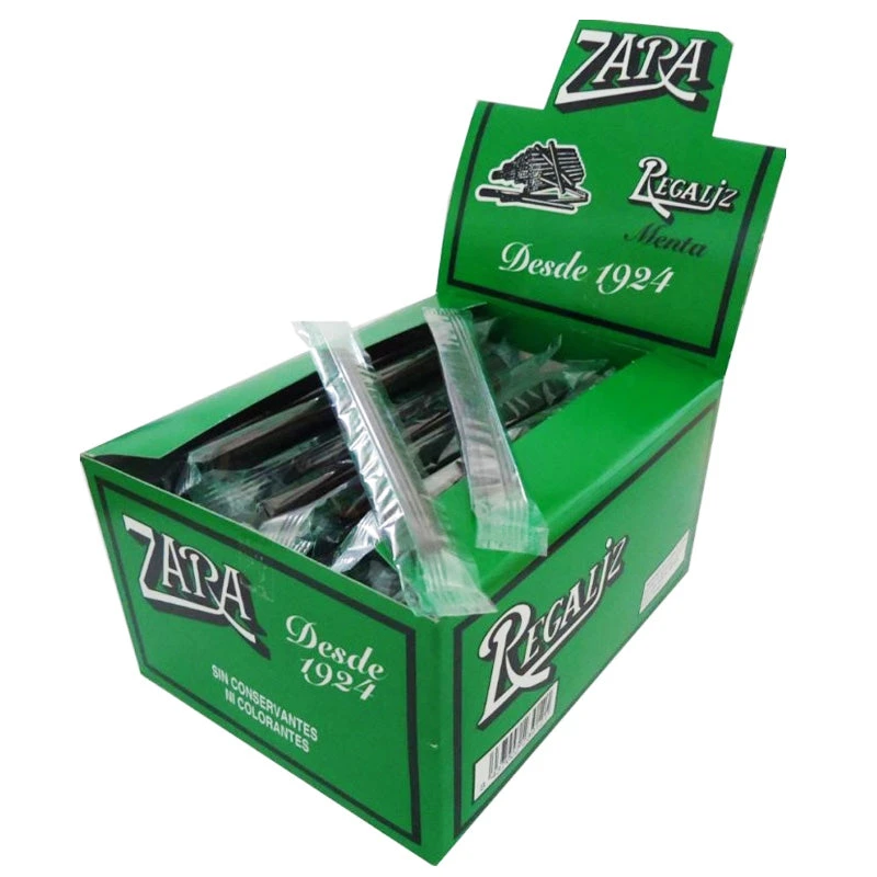 ZARA Regaliz mentolada 100 unidades(Zara regaliz mentolada 100 unidades) ZARA Regaliz Mentolada 100 Unidades(Zara Regaliz Mentolada 100 Unidades) -Mesa Del Sur zara menta